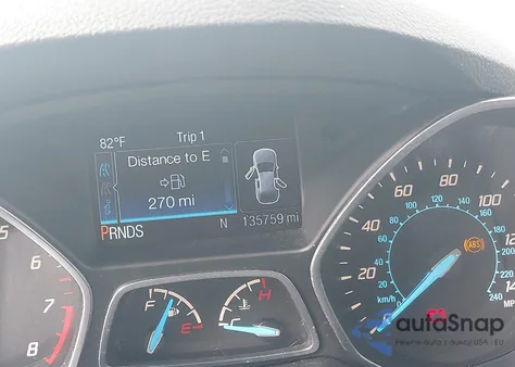 2016 Ford Escape Se из США, поврежденный, VIN 1FMCU9G9XGUC12901